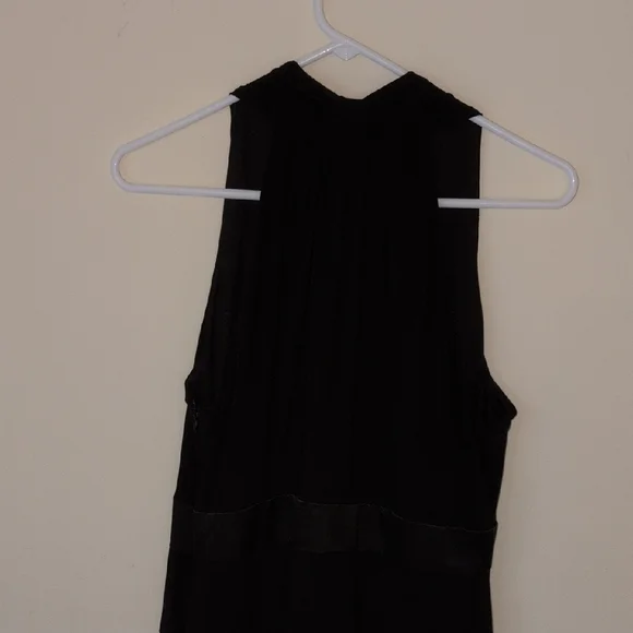 Evan Picone Black Halter Sheath Midi Dress - Picture 3 of 4